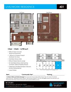 Apartment 401 Floor plan
