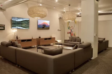 Paragon Station Modern Living Room