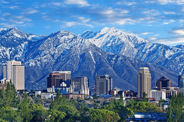 Salt Lake City skyline