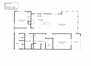 Pastoria Unit A Floor Plan