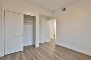 Apartment Bedroom with Closet